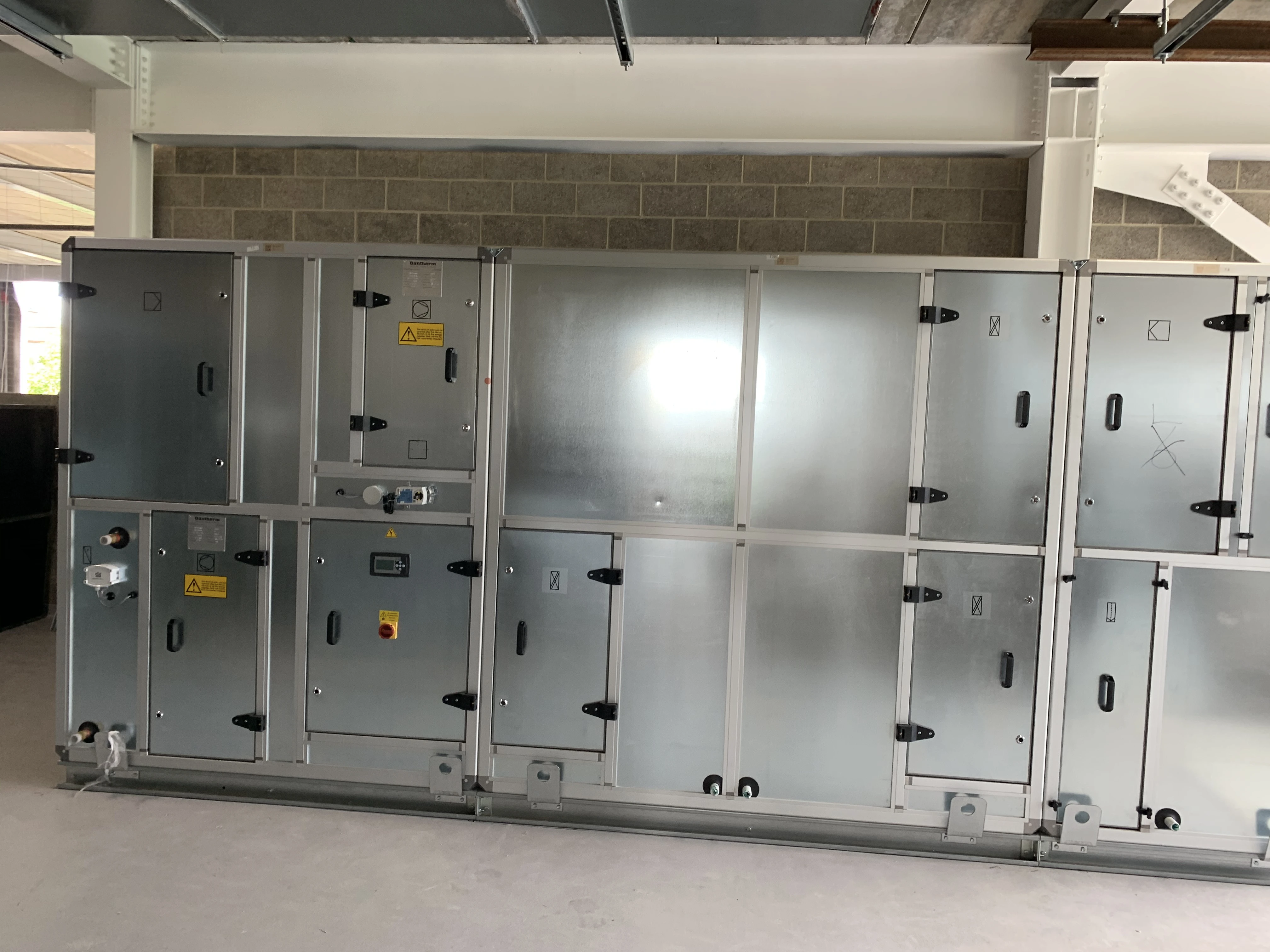 Weger air handling unit rebuild 